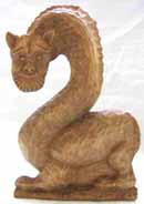 Резьба по дереву.Скульптура Чудо юдо