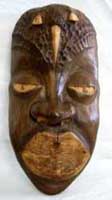 Резьба по дереву маска Негретянка