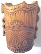 Резьба по дереву кружка Космос