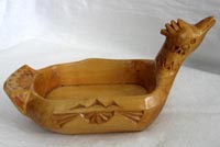 Резьба по дереву ладья Петушок 