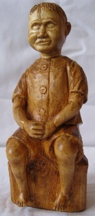 Резьба по дереву. малыш